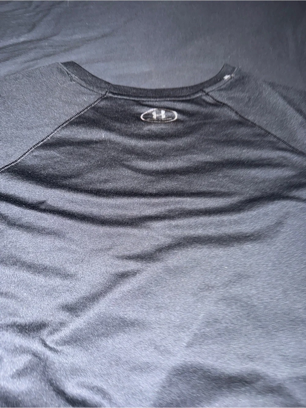 Under Armour Black Performance Long Sleeve Shirt - Picture 2 of 2